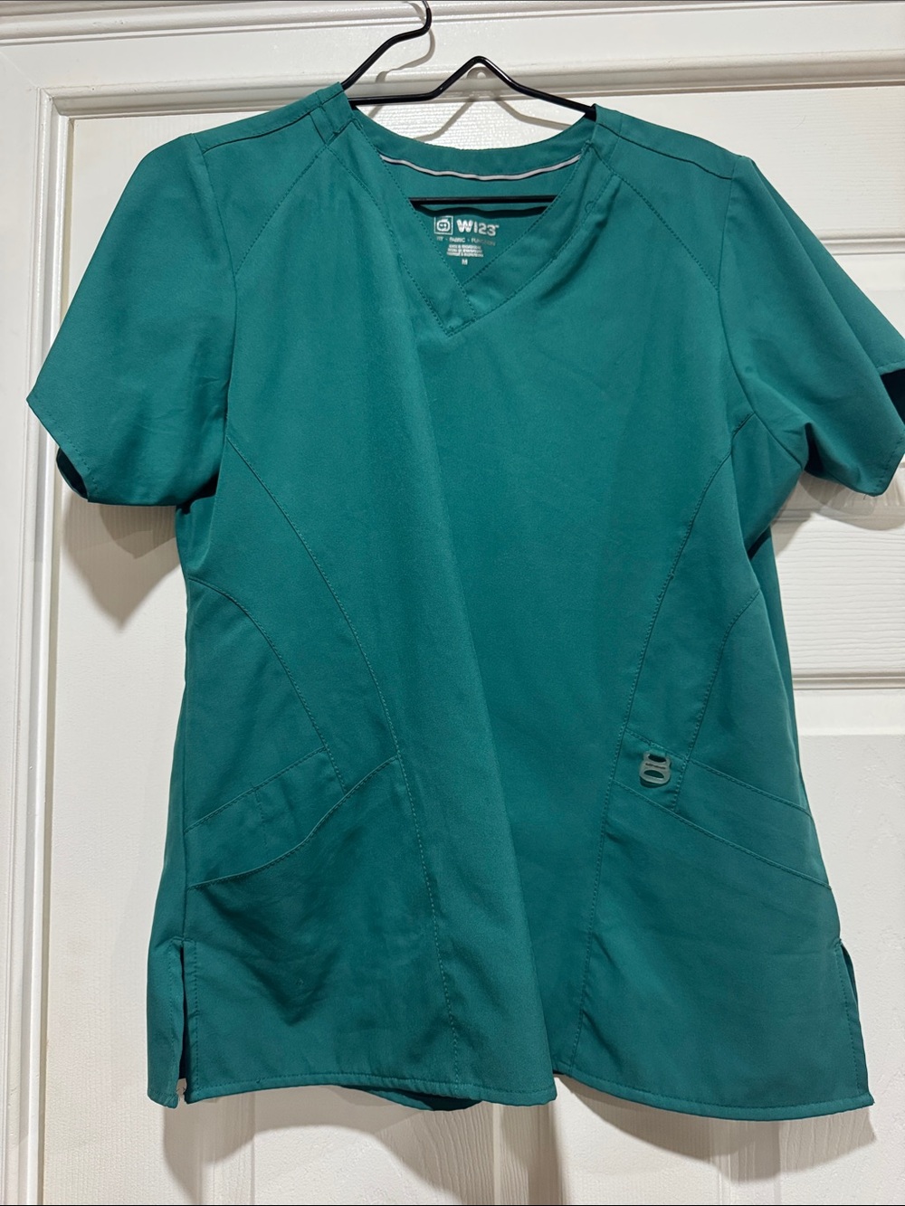 Wink Green V-Neck Medical Scrub Top